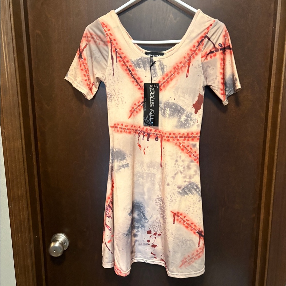 Dolls Kill zombie Halloween costume dress